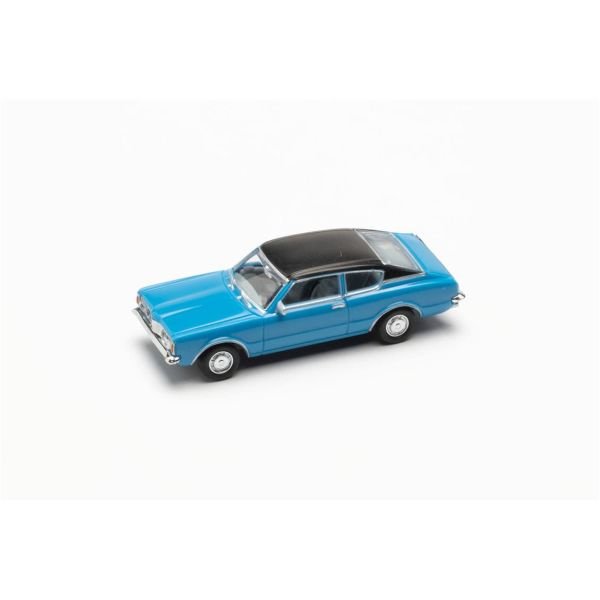 Herpa 023399-002 1/87 Ölçek, Ford Taunus Coupe, Sky Blue, Sergilemeye Hazır Model Araç