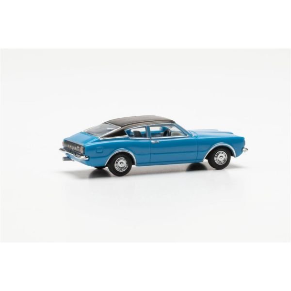 Herpa 023399-002 1/87 Ölçek, Ford Taunus Coupe, Sky Blue, Sergilemeye Hazır Model Araç