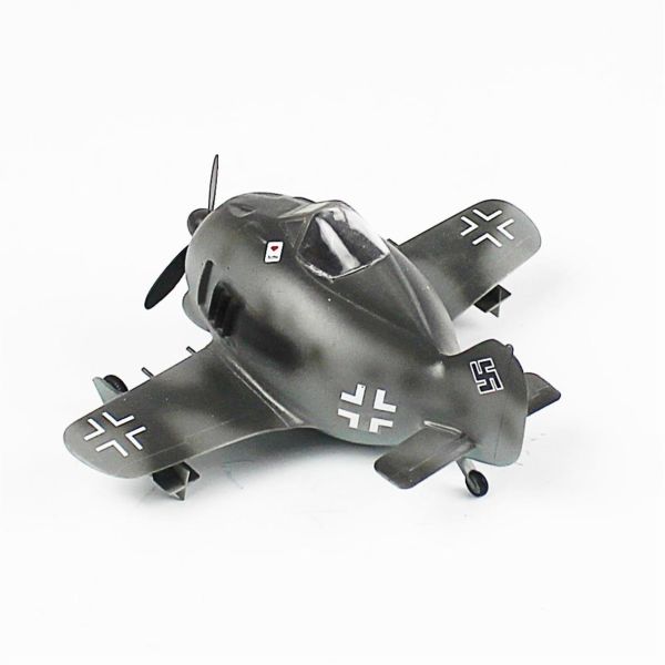 QD091 Egg Plane Focke-Wolf 190 A Sergilemeye Hazır Plastik Uçak Maketi