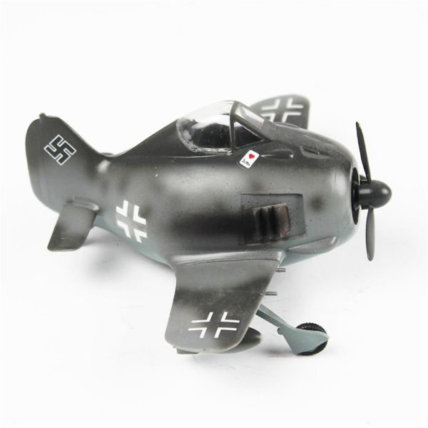 QD091 Egg Plane Focke-Wolf 190 A Sergilemeye Hazır Plastik Uçak Maketi