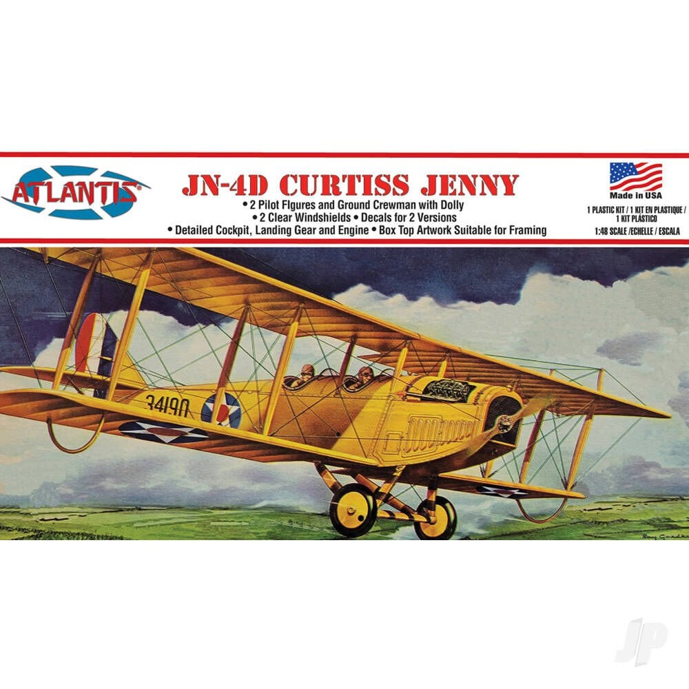 1/48 CURTISS JENNY JN-4 AIRPLANE