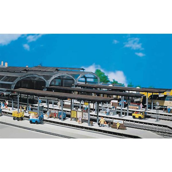Faller 120191 1/87 Ölçek, Yolcu Platformu, Plastik Model Kiti