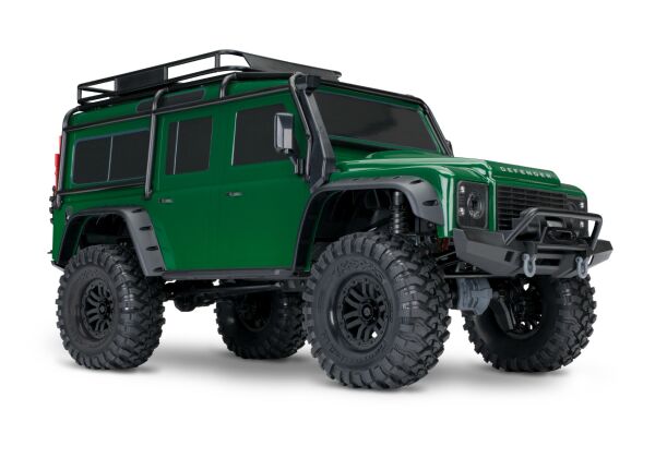 Traxxas TRX-4 Land Rover Defender V2 (Clipless Body) Yeşil