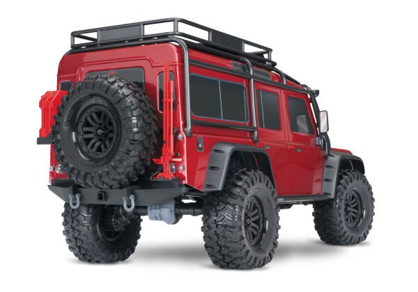 Traxxas TRX-4 Land Rover Defender V2 (Clipless Body) Kırmızı