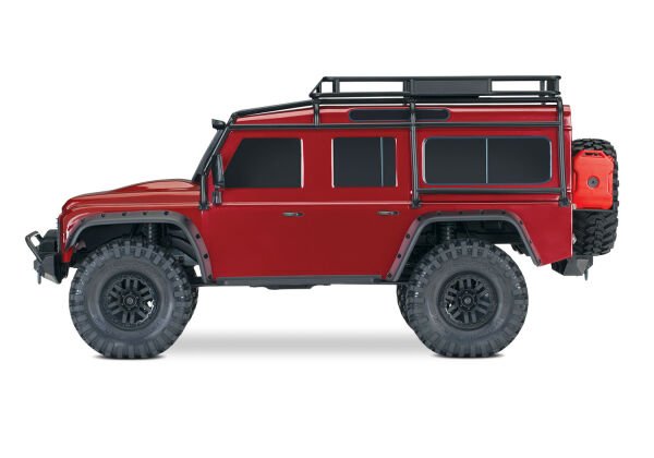 Traxxas TRX-4 Land Rover Defender V2 (Clipless Body) Kırmızı