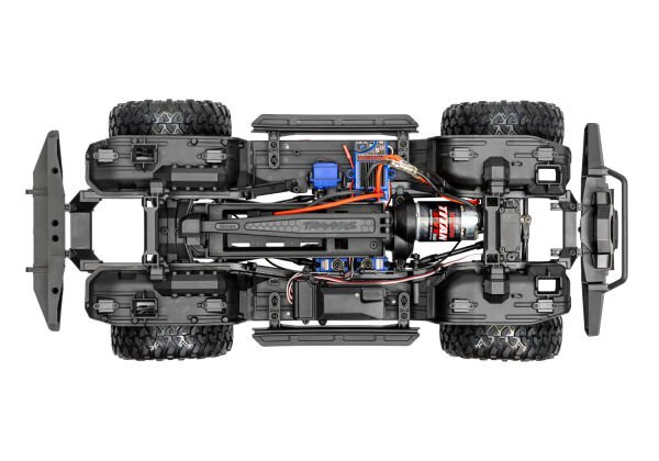 Traxxas TRX-4 Land Rover Defender V2 (Clipless Body) Kırmızı