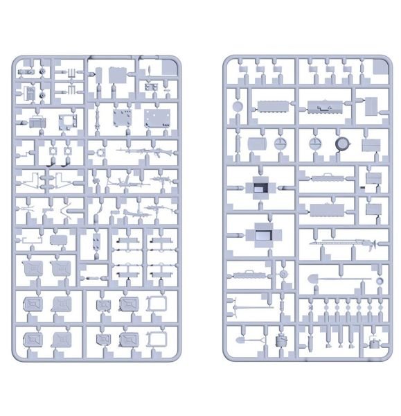 AK Interactive 35006 1/35 Ölçek, İsrail Ordusu Aksesuarları, Plastik Model kiti