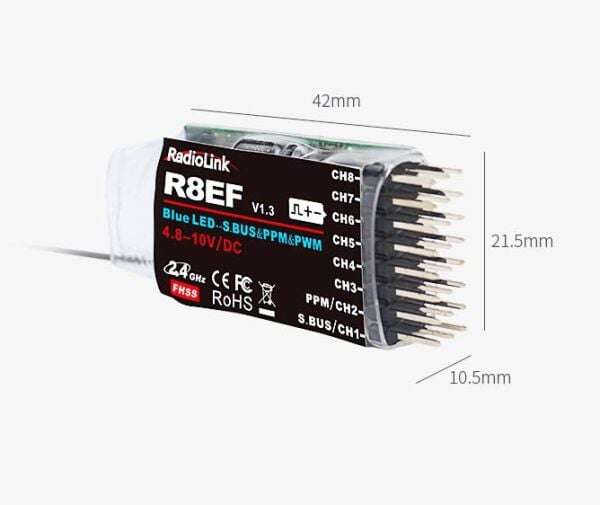 Radiolink R8EF V1.6 8-Kanal Alıcı