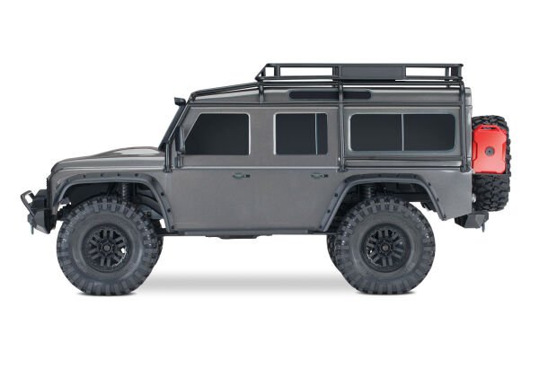 Traxxas TRX-4 Land Rover Defender V2 (Clipless Body) Gri