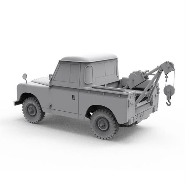 AK Interactive 35014 1/35 Ölçek, Land Rover 88 Series IIA (Vinçli Çekici), Askeri Araç, Plastik Model kiti
