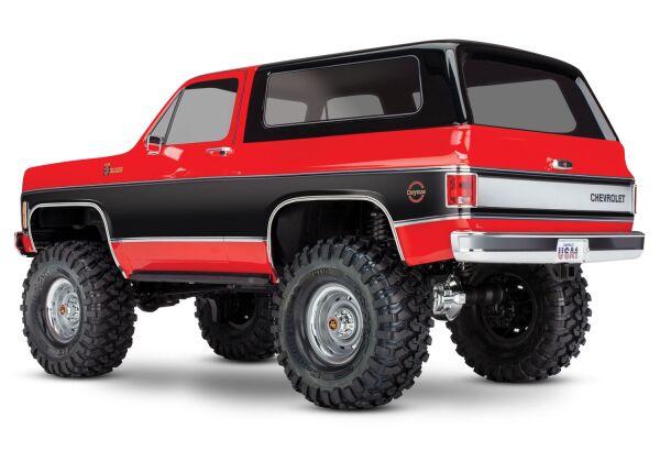 Traxxas TRX-4 1979 Chevrolet K5 Blazer Trail Crawler Kırmızı