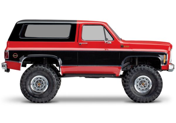 Traxxas TRX-4 1979 Chevrolet K5 Blazer Trail Crawler Kırmızı