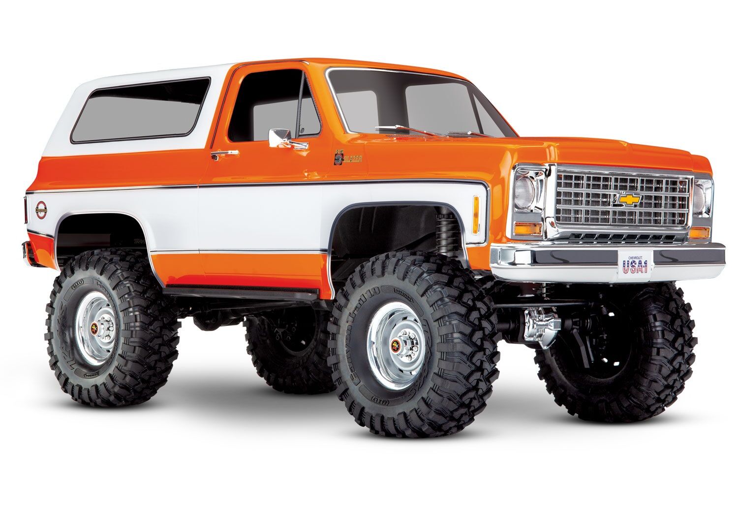 Traxxas TRX-4 1979 Chevrolet K5 Blazer Trail Crawler Turuncu