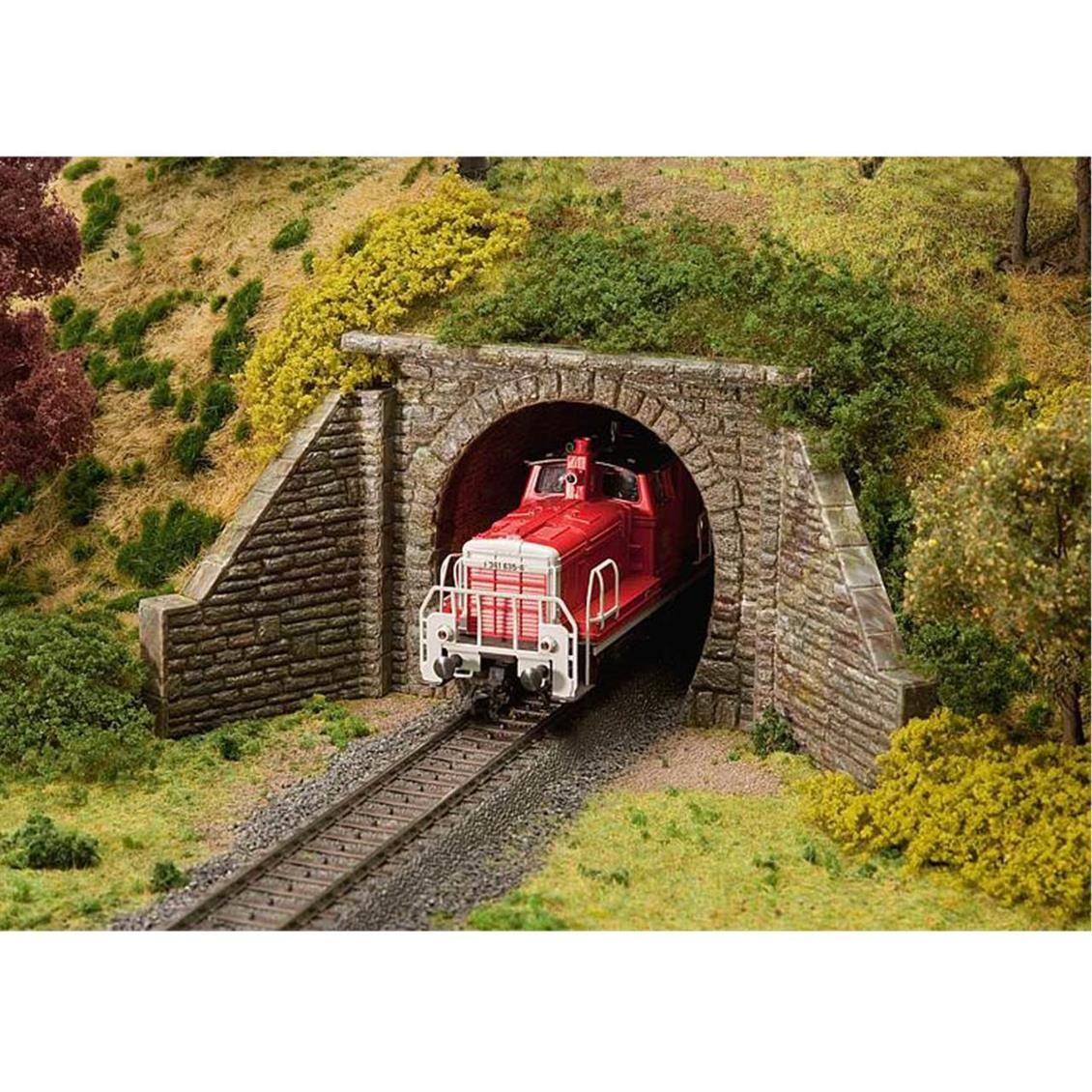 Faller 120558 1/87 Ölçek, Tek Hatlı Tünel Girişi, Plastik Model Kiti