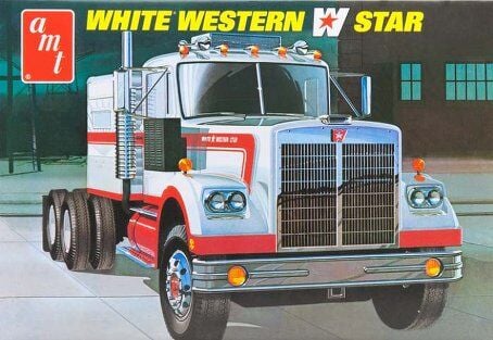 WHITE WESTERN STAR SEMI TRACTOR
