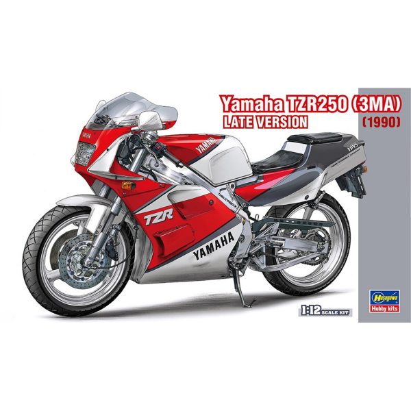 Hasegawa 21776 1/12 Ölçek, Yamaha TZR250 (3MA) Late Version, Motorsiklet Plastik Model Kiti