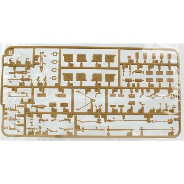 RFM 5058 1/35 Ölçek, M4A3 76W HVSS Erken Dönem, D82081 Namlu, T-66 Paletli Tankı, Plastik Model kiti