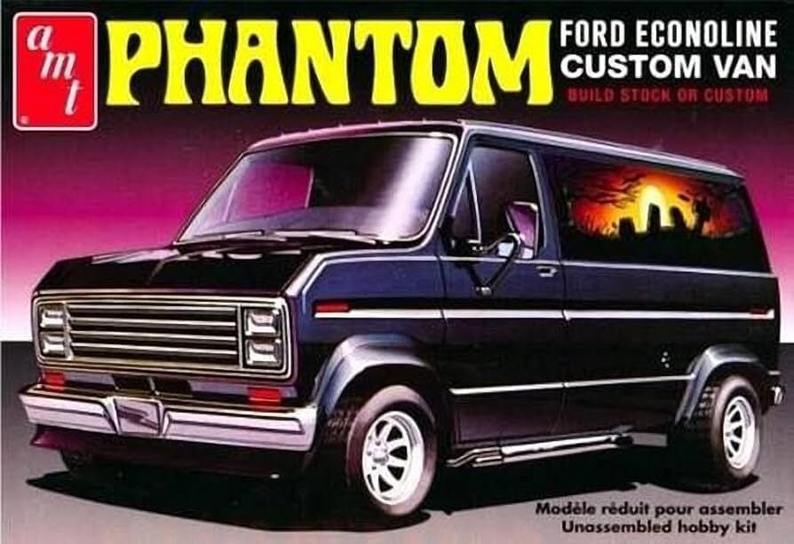 1976 FORD CUSTOM VAN ''PHANTOM'' 1/25