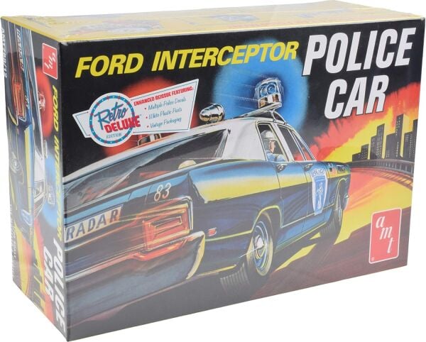 1970 FORD GALAXIE INTERCEPTOR POLICE CAR 1/25