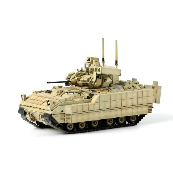 Meng 72-005 1/72 Ölçek, ABD Piyade Savaş Aracı M2A3 Bradley ve BUSK III Kiti, Plastik Model Kiti