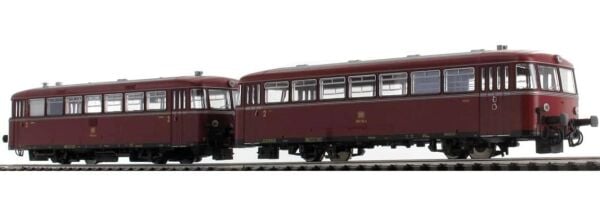 Piko (Expert) 52722 1/87 Ölçek, Railbus 798 ve Vagon 998.6, DB 4.Dönem, PluX22 Decoderli ve Sesli, Model Tren Tramwayı