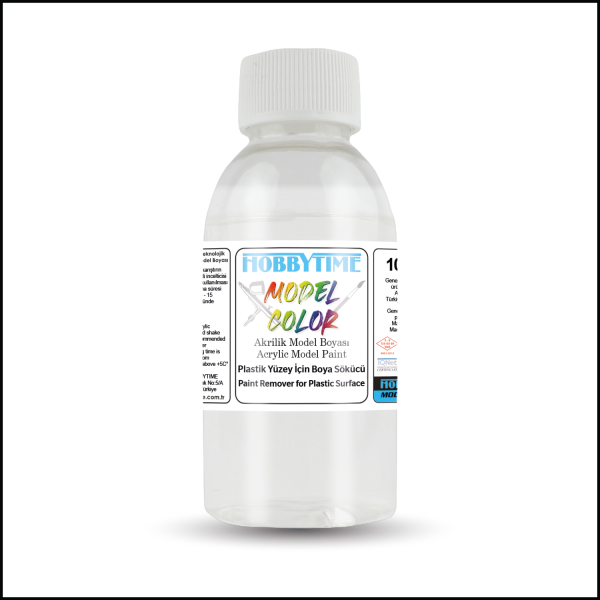 Hobbytime 561 100 ml. Plastik Yüzey İçin Boya Sökücü (Paint Remover for Plastic Surface)