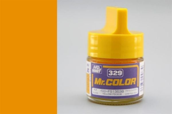 Mr.Hobby C-329 10 ml. Yellow FS13538, Mr.Color Serisi Model Boyası