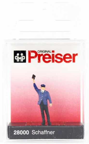 Preiser 28000 1/87 Ölçek, Kondüktör, Boyanmış Plastik Figürü