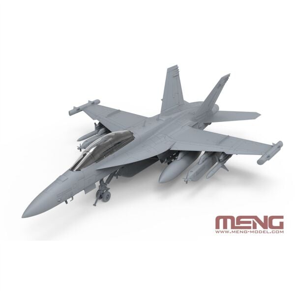 Meng LS-019 1/48 Ölçek, Boeing EA-18G Growler Electronic Attack Aircraft Yellow Jackets Savaş uçağı Plastik model Kiti