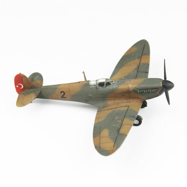 QD109 1/72 Ölçek, Spitfire Mk.I Sergilemeye Hazır Plastik Uçak Maketi
