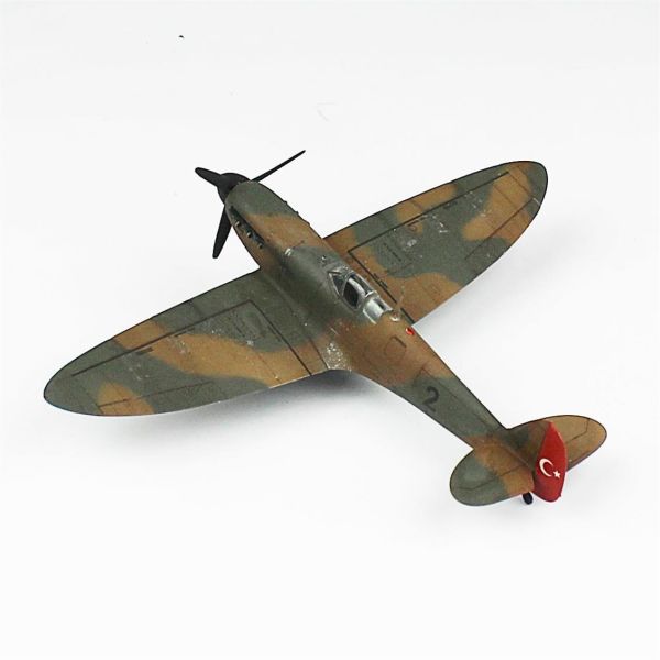 QD109 1/72 Ölçek, Spitfire Mk.I Sergilemeye Hazır Plastik Uçak Maketi