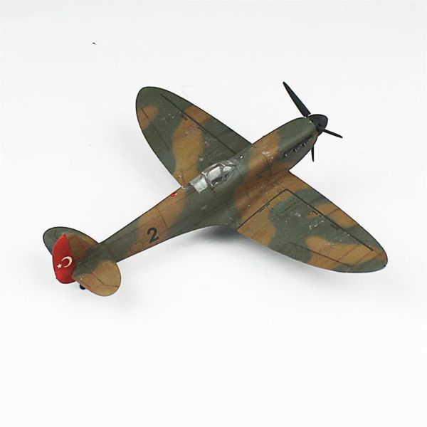 QD109 1/72 Ölçek, Spitfire Mk.I Sergilemeye Hazır Plastik Uçak Maketi