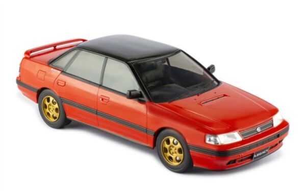 Ixo 864 1/18 Ölçek, Subaru Legacy RS 1991, Red-Blac k, Sergilemeye Hazır Metal Araba Modeli