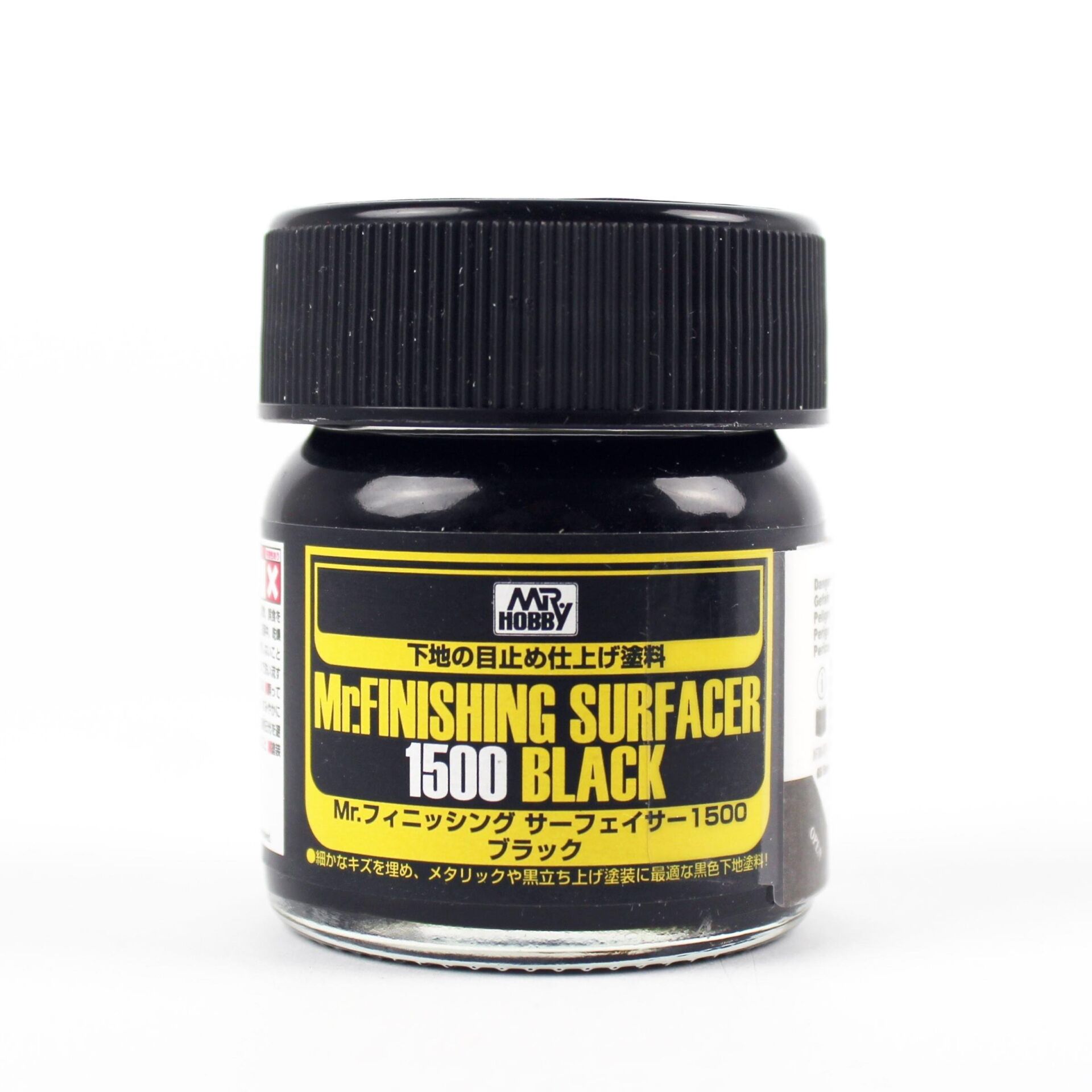 Mr.Hobby SF-288 40 ml. Mr.Finishing Surfacer 1500, Siyah Astar Model Boyası