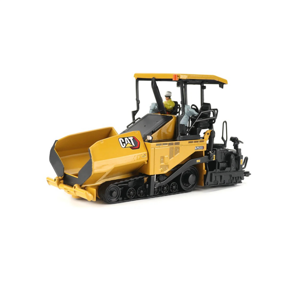 Diecast Masters 85590-MH 1/50 Ölçek, Cat AP655F Asfalt Serme Finişeri, Sergilemeye Hazır Metal İş Makinası Modeli