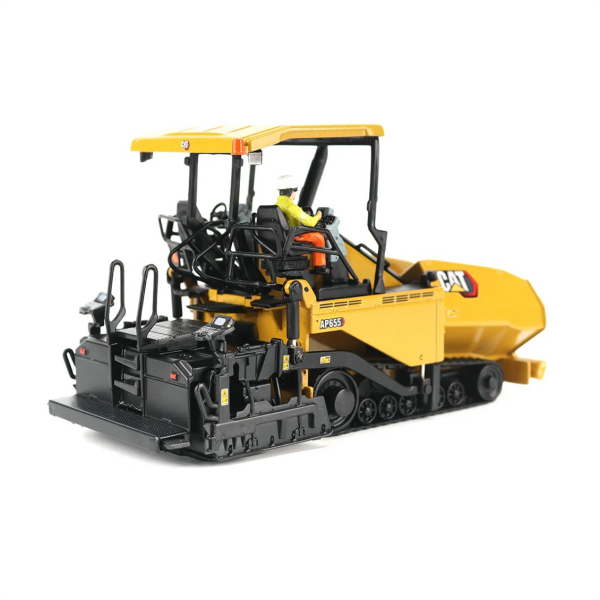 Diecast Masters 85590-MH 1/50 Ölçek, Cat AP655F Asfalt Serme Finişeri, Sergilemeye Hazır Metal İş Makinası Modeli