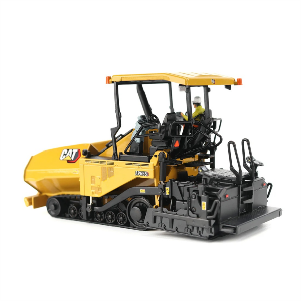 Diecast Masters 85590-MH 1/50 Ölçek, Cat AP655F Asfalt Serme Finişeri, Sergilemeye Hazır Metal İş Makinası Modeli