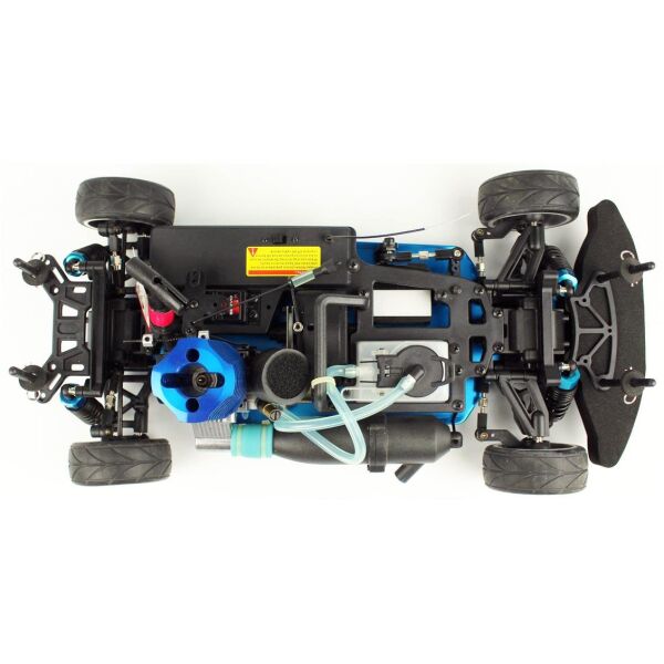 Himoto 9103 1/10 Ölçek, TAIPAN XRS, 4WD, Çift Vites, On-Road, VX-18 Nitrolu Motorlu, Lamborghini Kepli, 2.4 Ghz. Uzaktan Kumand