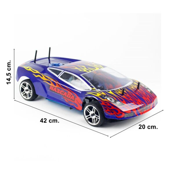 Himoto 9103 1/10 Ölçek, TAIPAN XRS, 4WD, Çift Vites, On-Road, VX-18 Nitrolu Motorlu, Lamborghini Kepli, 2.4 Ghz. Uzaktan Kumand