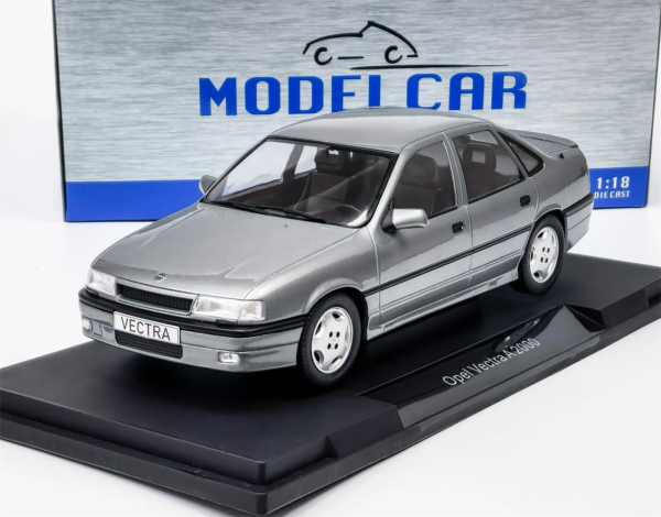 Mcg 18462 1/18 ÖlçEK, Opel Vectra A 2000-1990, Grey Metallik, Sergilemeye Hazır Metal Araba Modeli