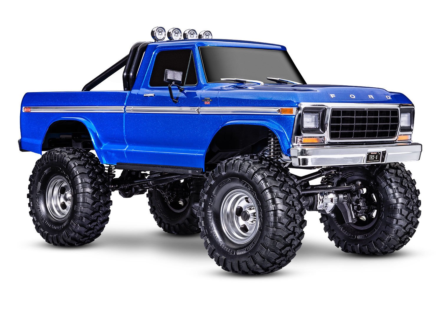 Traxxas TRX-4 F-150 Ford Truck High Trail Mavi