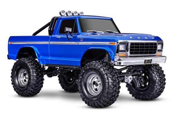 Traxxas TRX-4 F-150 Ford Truck High Trail Mavi