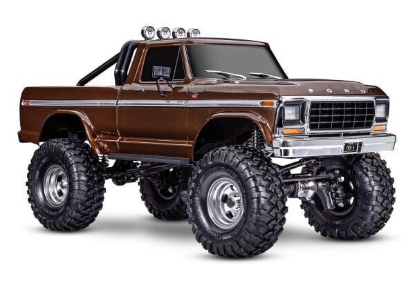 Traxxas TRX-4 F-150 Ford Truck High Trail Kahverengi