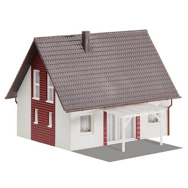 Faller 130318 1/87 Ölçek, Villa, Bordo Desenli, Plastik Model Kiti