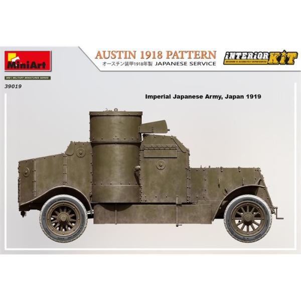 MiniArt Austin 1918 model Japon Servisi Interior Kit