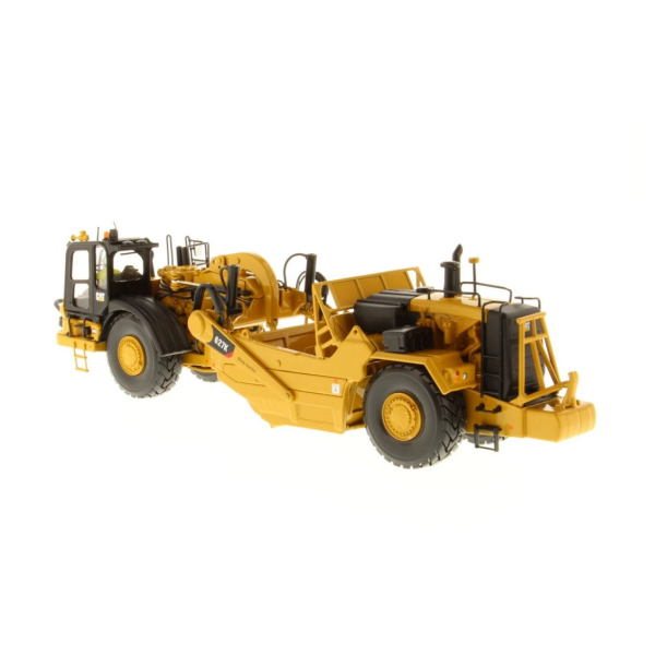 Diecast Masters 85921 1/50 Ölçek, Cat 627K Lastik Tekerli Çekici ve Sıyırıcı, Sergilemeye Hazır Metal İş Makinası Modeli