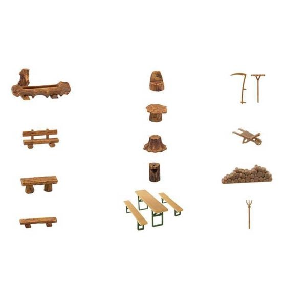 Faller 130329 1/87 Ölçek, Moser Alp Dağları Evi, Plastik Model Kiti