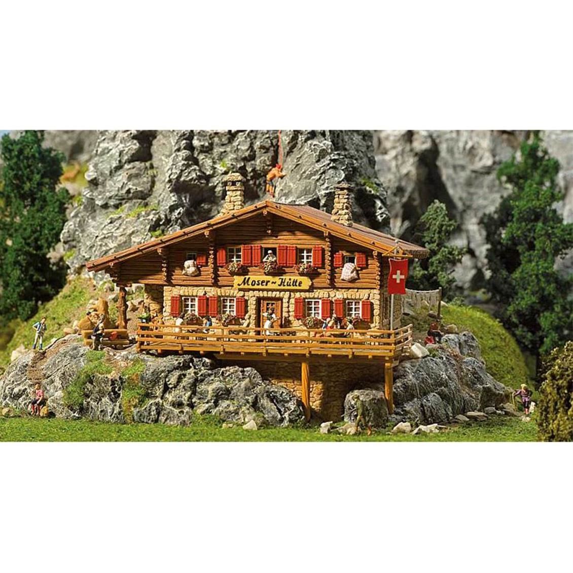 Faller 130329 1/87 Ölçek, Moser Alp Dağları Evi, Plastik Model Kiti