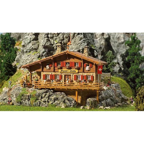 Faller 130329 1/87 Ölçek, Moser Alp Dağları Evi, Plastik Model Kiti
