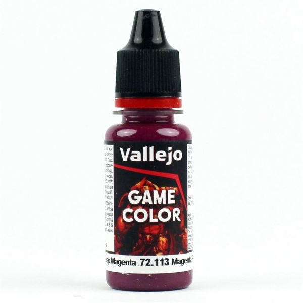 Vallejo 72113 18 ml. Deep Magenta, Game Color Serisi Model Boyası